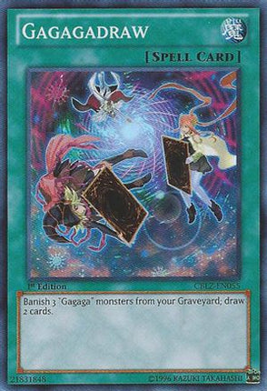 Gagagadraw (Super Rare) [CBLZ-EN055] 1st Edition