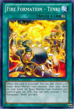 Fire Formation - Tenki (Common / Short Print) [CBLZ-EN059] 1st Edition