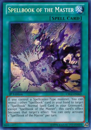 Spellbook of the Master (Secret Rare) [CBLZ-EN062] 1st Edition