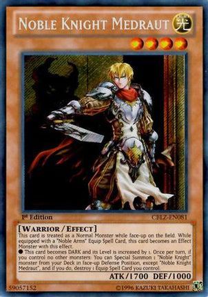 Noble Knight Medraut (Secret Rare) [CBLZ-EN081] Unlimited