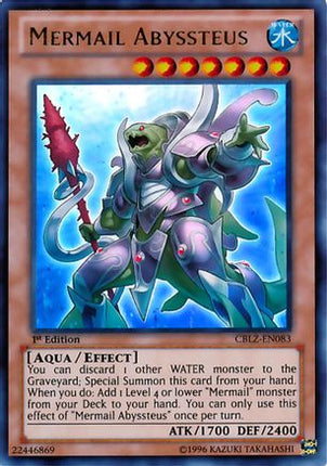 Mermail Abyssteus (Ultra Rare) [CBLZ-EN083] Unlimited