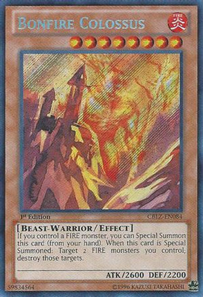 Bonfire Colossus (Secret Rare) [CBLZ-EN084] Unlimited
