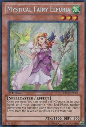 Mystical Fairy Elfuria (Secret Rare) [CBLZ-EN085] Unlimited