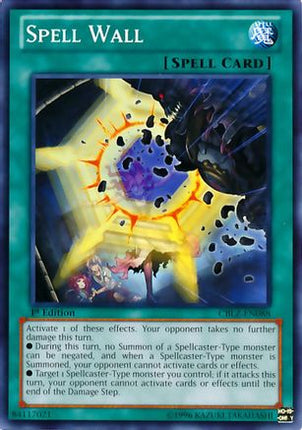 Spell Wall (Common / Short Print) [CBLZ-EN088] Unlimited