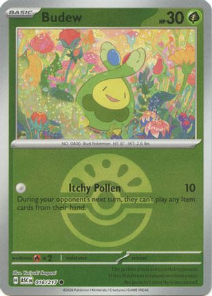 Budew - 016/217 (Friend Ball) [ME: Ascended Heroes] Reverse Holofoil
