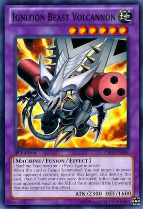 Ignition Beast Volcannon (Common / Short Print) [CBLZ-EN091] Unlimited