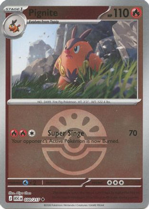 Pignite (Friend Ball) - 30/null [ME: Ascended Heroes] Reverse Holofoil