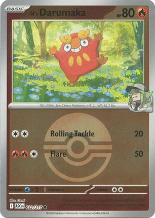 N's Darumaka (Poke Ball) - 32/null [ME: Ascended Heroes] Reverse Holofoil