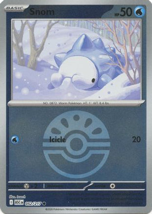 Snom (Friend Ball) - 52/null [ME: Ascended Heroes] Reverse Holofoil