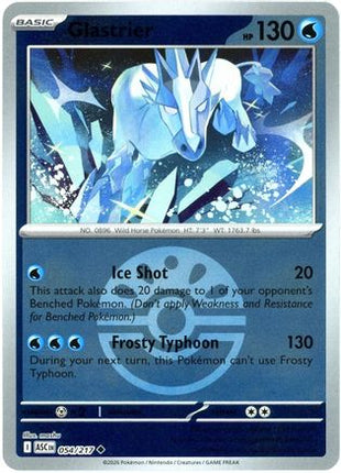 Glastrier (Friend Ball) - 54/null [ME: Ascended Heroes] Reverse Holofoil