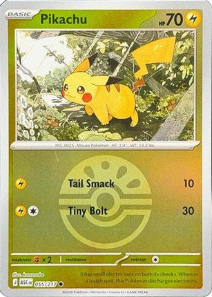 Pikachu (Friend Ball) - 55/null [ME: Ascended Heroes] Reverse Holofoil