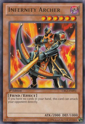 Infernity Archer (Rare) [CBLZ-EN094] Unlimited