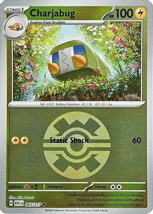 Charjabug (Quick Ball) - 65/null [ME: Ascended Heroes] Reverse Holofoil