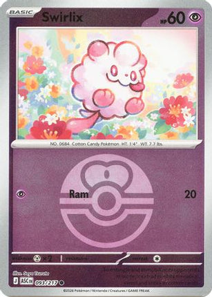 Swirlix (Love Ball) - 93/null [ME: Ascended Heroes] Reverse Holofoil
