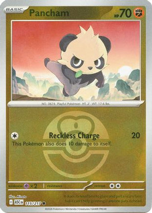 Pancham (Love Ball) - 115/null [ME: Ascended Heroes] Reverse Holofoil