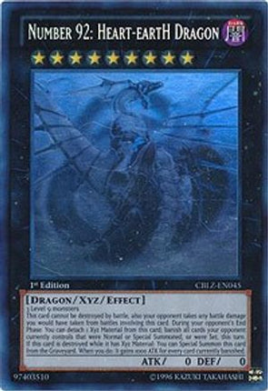 Number 92: Heart-eartH Dragon [CBLZ-EN045] Ghost Rare