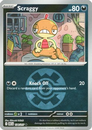 Scraggy (Quick Ball) - 134/null [ME: Ascended Heroes] Reverse Holofoil
