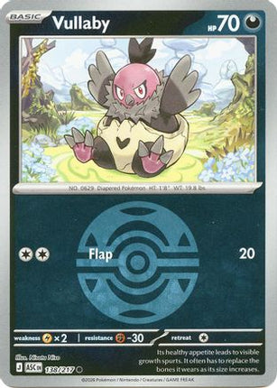 Vullaby (Dusk Ball) - 138/null [ME: Ascended Heroes] Reverse Holofoil