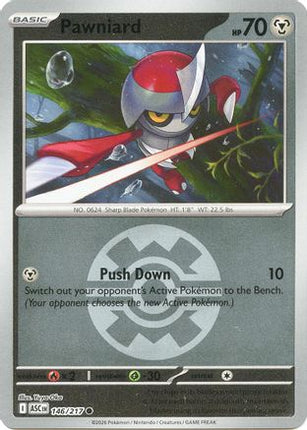 Pawniard (Quick Ball) - 146/null [ME: Ascended Heroes] Reverse Holofoil
