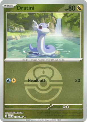 Dratini (Love Ball) - 150/null [ME: Ascended Heroes] Reverse Holofoil