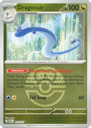 Dragonair (Love Ball) - 151/null [ME: Ascended Heroes] Reverse Holofoil