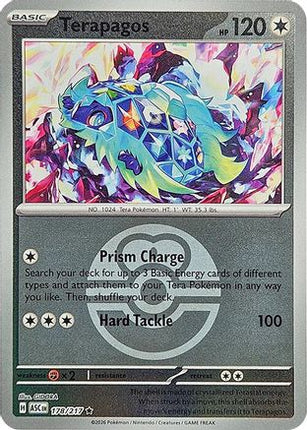 Terapagos (Love Ball) - 178/null [ME: Ascended Heroes] Reverse Holofoil