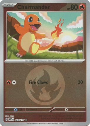 Charmander (Energy Symbol Pattern) - 20/null [ME: Ascended Heroes] Reverse Holofoil
