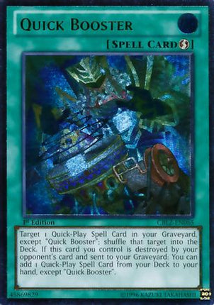 Quick Booster (UTR) (Ultimate Rare) [CBLZ-EN065] Unlimited