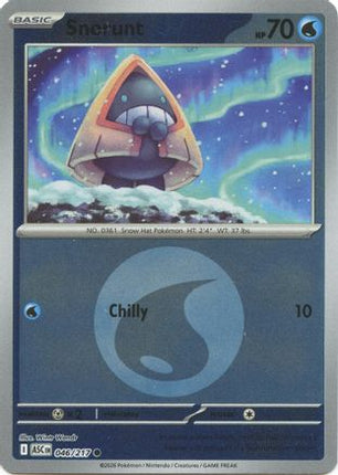 Snorunt - 046/217 (Energy Symbol Pattern) [ME: Ascended Heroes] Reverse Holofoil