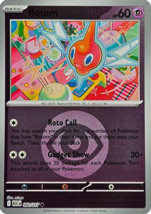 Rotom (Energy Symbol Pattern) - 92/null [ME: Ascended Heroes] Reverse Holofoil