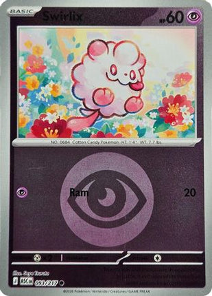 Swirlix (Energy Symbol Pattern) - 93/null [ME: Ascended Heroes] Reverse Holofoil