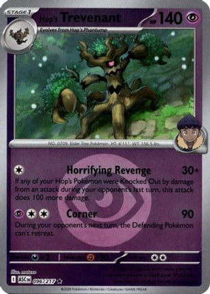 Hop's Trevenant - 096/217 (Energy Symbol Pattern) [ME: Ascended Heroes] Reverse Holofoil