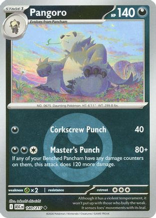 Pangoro (Energy Symbol Pattern) - 140/null [ME: Ascended Heroes] Reverse Holofoil