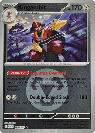 Kingambit (Energy Symbol Pattern) - 148/null [ME: Ascended Heroes] Reverse Holofoil
