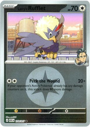 Larry's Rufflet (Energy Symbol Pattern) - 173/null [ME: Ascended Heroes] Reverse Holofoil