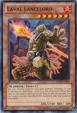 Laval Lancelord (Common / Short Print) [SDOK-EN008] Structure Deck: Onslaught of the Fire Kings 1st Edition