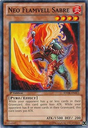 Neo Flamvell Sabre (Common / Short Print) [SDOK-EN011] Structure Deck: Onslaught of the Fire Kings 1st Edition