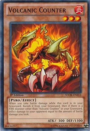 Volcanic Counter (Common / Short Print) [SDOK-EN014] Structure Deck: Onslaught of the Fire Kings 1st Edition