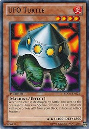 UFO Turtle (Common / Short Print) [SDOK-EN021] Structure Deck: Onslaught of the Fire Kings 1st Edition
