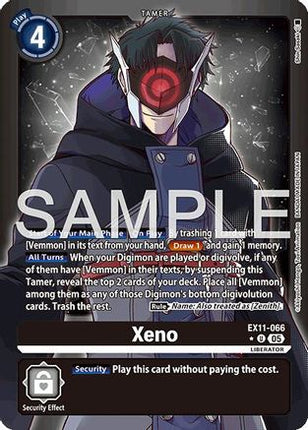 Xeno (Limited Foil) [EX11-066] [Dawn of Liberator] Foil