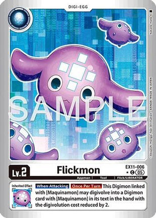 Flickmon (Limited Foil) [EX-11-006] [Dawn of Liberator] Foil