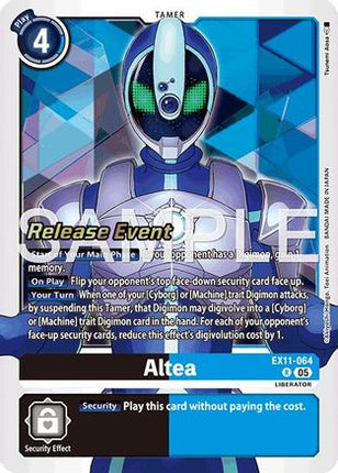 Altea [EX11-064] [Dawn of Liberator Release Event Cards] Foil