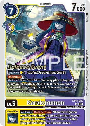 Karakurumon [EX11-022] [Dawn of Liberator Release Event Cards]