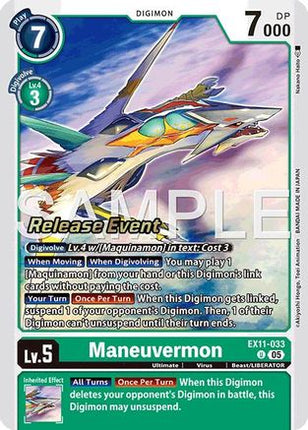 Maneuvermon [EX11-033] [Dawn of Liberator Release Event Cards]