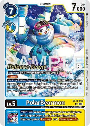 PolarBearmon [EX11-016] [Dawn of Liberator Release Event Cards]