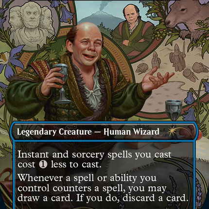 Baral, Chief of Compliance (Borderless) [Secret Lair Drop]