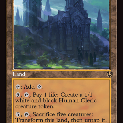 Westvale Abbey // Ormendahl, Profane Prince (Retro Frame) [Innistrad Remastered] Foil