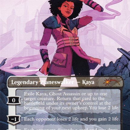 Kaya, Ghost Assassin (Borderless) [Secret Lair Drop]