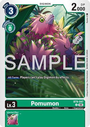 Ponumon - BT9-047 (Foil Reprint) [BT9-047] [Advanced Booster Digimon Generation] Foil