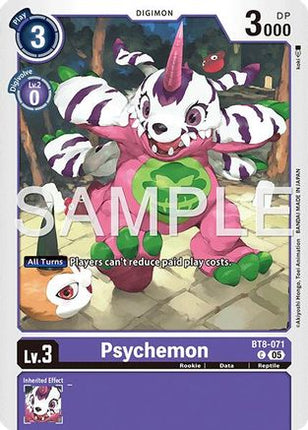 Psychemon - BT8-071 (Foil Reprint) [BT8-071] [Advanced Booster Digimon Generation] Foil